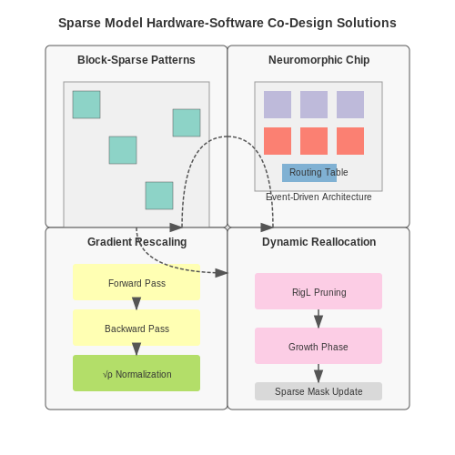 Scalability Issues in Large-Scale Sparse Models – Brain-Like AI Models with Sparse Connections – Tutorial Diagram Scalability Issues in Large-Scale Sparse Models – Brain-Like AI Models with Sparse Connections – Tutorial Diagram