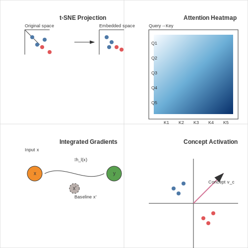 Visualization and Interpretability Tools – Benchmark-Free Evaluation of AI Behaviors – Tutorial Diagram Visualization and Interpretability Tools – Benchmark-Free Evaluation of AI Behaviors – Tutorial Diagram