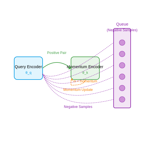 MoCo (Momentum Contrast) for Vision Tasks – AI Tutorial Image