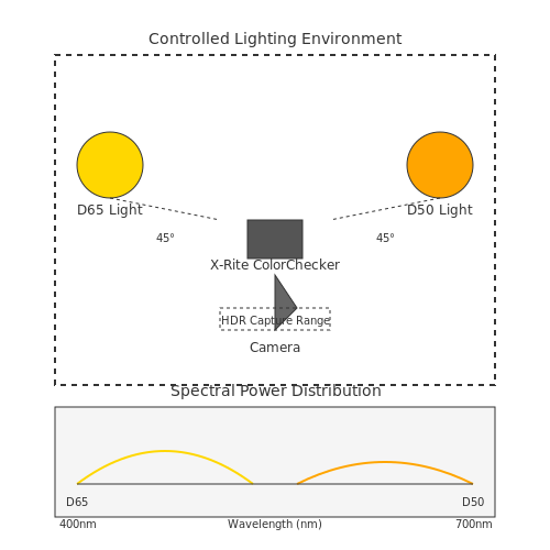 Dataset Collection and Annotation – Color Correction in Images Using ML – Tutorial Diagram