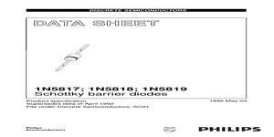 1N5817 – Datasheet Preview
