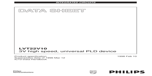 22V10 – Datasheet Preview