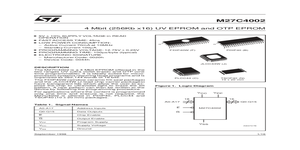 27C4002 – Datasheet Preview