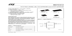 27C512 – Datasheet Preview