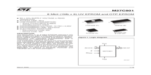 27C801 – Datasheet Preview