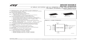29F400BT – Datasheet Preview