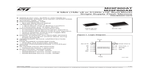 29F800 – Datasheet Preview