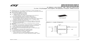 29W004 – Datasheet Preview