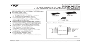 29W160 – Datasheet Preview