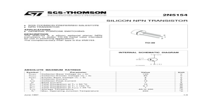 2N5154 – Datasheet Preview