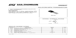 2N5657 – Datasheet Preview