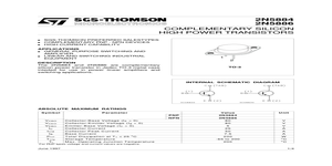 2N5886 – Datasheet Preview