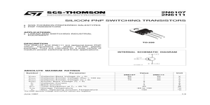 2N6111 – Datasheet Preview