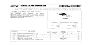 2N6490 – Datasheet Preview