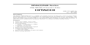 62256B – Datasheet Preview