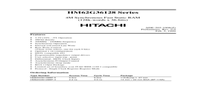 62G36128 – Datasheet Preview