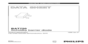 BAT720 – Datasheet Preview