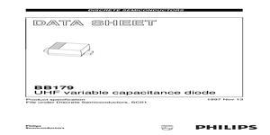 BB179 – Datasheet Preview