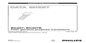 BC307 – Datasheet Preview