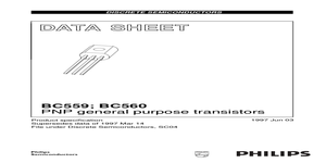 BC560 – Datasheet Preview