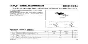 BD911 – Datasheet Preview