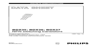 BDX35 – Datasheet Preview