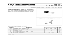 BF259 – Datasheet Preview