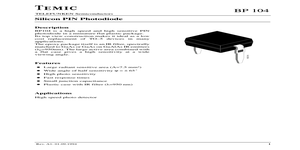 BP104 – Datasheet Preview