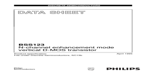 BSS123 – Datasheet Preview