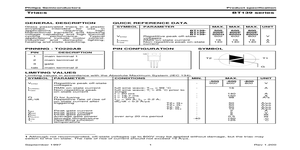 BT139 – Datasheet Preview