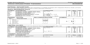 BU508DW – Datasheet Preview