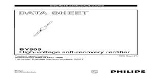 BY505 – Datasheet Preview