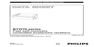 BYG70 – Datasheet Preview