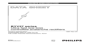 BYV27 – Datasheet Preview