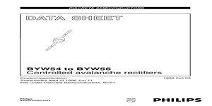 BYW54 6 – Datasheet Preview