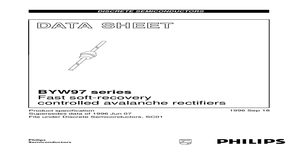 BYW97 – Datasheet Preview