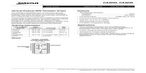 CA3046N – Datasheet Preview