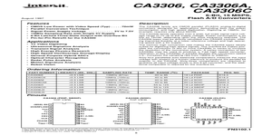 CA3306 – Datasheet Preview