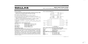 DS1307 – Datasheet Preview