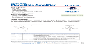 ERA 5SM+ – Datasheet Preview