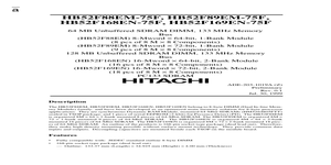 HB52F169EN – Datasheet Preview