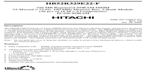 HB52R329 – Datasheet Preview