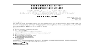 HM5425401B – Datasheet Preview
