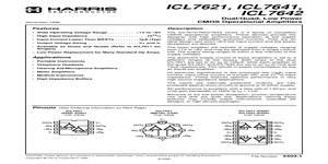 ICL7621 – Datasheet Preview