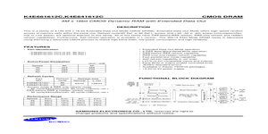 K4E641612C – Datasheet Preview