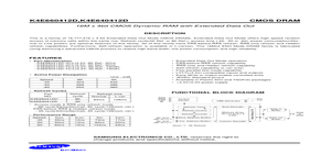 K4E660412D – Datasheet Preview