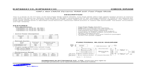 K4F660411C – Datasheet Preview