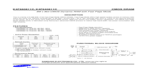 K4F660811C – Datasheet Preview