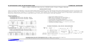 K4F660812D – Datasheet Preview