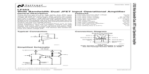 LF353N – Datasheet Preview